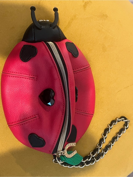 Betsey Johnson Handbags - Betsey Johnson Red and Black Ladybug Mini Bag